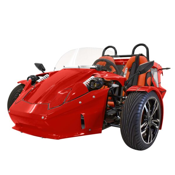 E-Spider Electric Trike Red